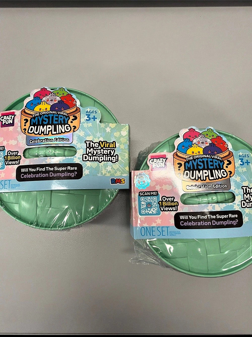 RMS Viral Mystery Dumpling Celebration Edition Green Mystery Dumpling SET of 2